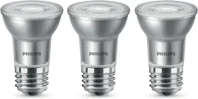 Philips 046677553531 Par16 Led Frosted Non-dimmable Light Bulb - Pack Of 3 Open Box