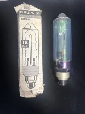 18w-sox Philips Lot Of 1 Sox 18w Low Pressure Sodium Lamp #2