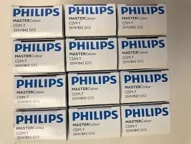 208868 Philips 211262 12 Pieces Cdm35/t6/842 G12 35 Watt 4200k Metal Halid Bulb