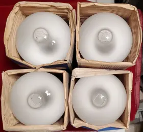 H39bm-175 Philips 32258-6 Nos Lot Of 4 Lifeguard Mercury Vapor 175w R40 Floodlights #2