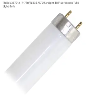 367912 Philips Genuine F17t8/tl835 Alto 17w Fluorescent Bulb Qty Of 25 Bulbs