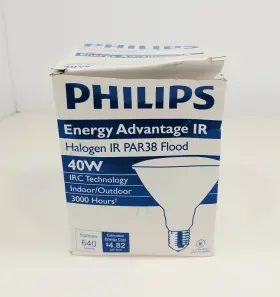 40par38 Philips Energy Advantage Halogen Ir Par38 40w Infrared