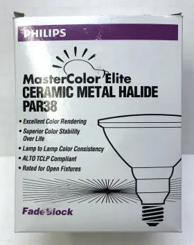 Philips 456475 Cdm70/par38/fl/3k Mastercolor Elite Ceramic Metal Halide Flood 70w 30k