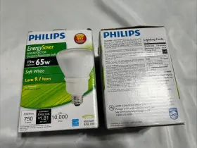 Philips 45679-8 Lighting El/a 15w R30 Compact Fluorescent Lamp 2 Pack