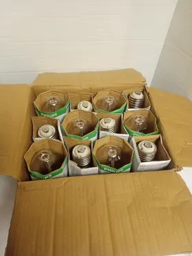 100s54 Philips 467241 Lot Of 6 Son Alto High Pressure Sodium Lamp 100w E39 Clear Usa