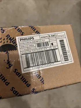 535476 Philips Led Light Bulb Tubes #535476 8.5w Case Of 10 New In Box