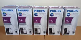 578823 Philips 5 Led Light Bulb / 14gc/led/840/nd E26 Bb Lot