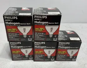 60par30s Philips 60par30s/hal/nsp 357517 Narrow Spot Light 60 Watt 120v Lot Of 5
