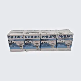 Mr16 Philips 711500885920 Lot Of 4 20w 12v Halogen Long Life Flood Bab Bulb