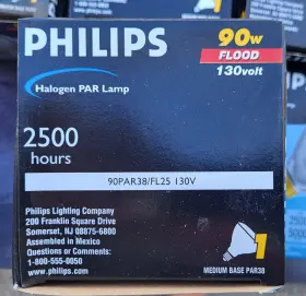 813866 Philips 90w Flood Lamp Par 38 - New #2