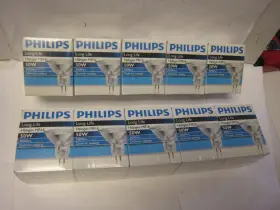 814043 Philips 2 Packs Of 5 - Mr16 20w 12v Base Gu5.3 Halogen Lamp Sealed Factory Pack