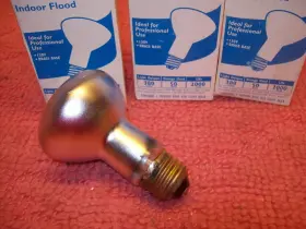 814504 Philips 3-pack Indoor Flood Lamp Bulb 380 Lumens 50w 2000 Hours R20 Free Ship #3