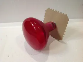 Ab-r40-s Philips 844688 Nos Vintage Red Reflector Lamp Light Bulb