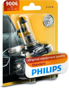 9006b1 Philips 9006 Standard Halogen Replacement Headlight Bulb Pack Of 1