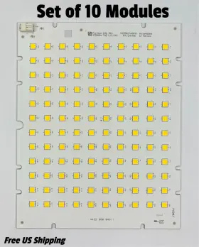 Philips Advance Mtj-4524 Fortimo Lml 8in Led Square Module 17500lm 745 Lv1 Set Of 10