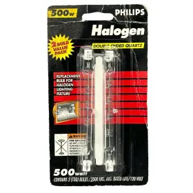 Bc500t3q Philips Bc500t3q/cl New 500w T3 Base Double Ended Quartz Bulb 500 Watts Ships Quickly