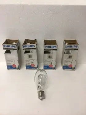 Cdm205 Philips C184/o Lot Of 4 Ceramic Metal Halide Bulb 205watts Life 20000 Hrs
