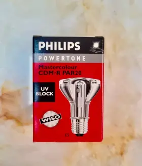 Philips Cdm35/par20/m/fl 233643 8 Pack 35w 3000k Mastercolour Cdm-r Par 20