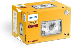 H4656c1 Philips Standard Halogen Sealed Beam Headlamp 1 Pack