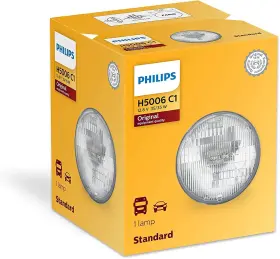 H5006c1 Philips Standard Halogen Sealed Beam Headlamp 1 Pack