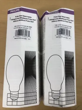 Ms400 Philips Ms400/h0r/ed28/ps Lot Of 2 - Pulse Start Metal Halide 400w 5582