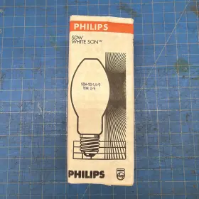 Philips Sdw-50/lv/d White Son High Pressure Sodium Diffuse Bulb 50 Watt