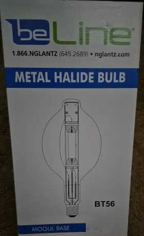 Plusrite 844366010293 New 1029/beline Ximh1000 Metal Halide 1000w M47/e39/bt56 4k Clear