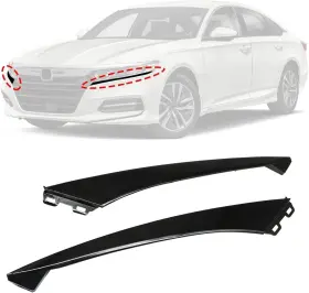 71119 Priprilod 71114 Grille Lower Molding Trim Driver And Passenger Side Black