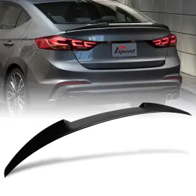 Hsz9034psd Pspeed Rear Spoiler Wing Fit For Hyundai Elantra Sedan Eco/gl/gls/l/le/limited/se/sp