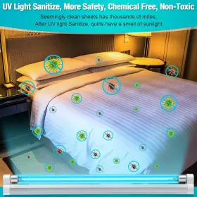 Mna-qualirey-2799 Qualirey 8w Uv Lamp Ozone Free 253.7nm Wavelength Uvc Light Bulb 110v With #3