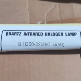 Qih250-2200 Quartz Qih250-2200/c Infrared Halogen Lamp Specialty Lighting Bulb