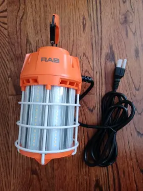 Rab H10041 Temporary Work Light Led Temp 100- 850 12000 Lumens 100w 5000k