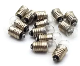 145148 Sanyo Lot Of 13 Ibm 6 Volt 0.5 Watt Miniature Screw Base Lamps 145148 Sanyo Lot Of 13 Ibm 6 Volt 0.5 Watt Miniature Screw Base Lamps