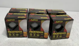 S3951 Satco Frosted Light Bulbs 40 Watt 130v Lot Of 12
