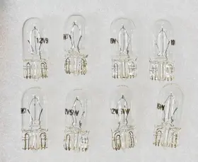 9732 Seagull Lighting 8 Replacement Bulbs Clear 5w 12v
