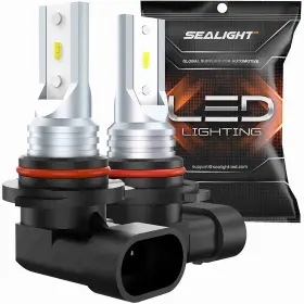 Sealight 7546lfg095wus H10 9145 Led Fog Lights 6000k White 6000lm Waterproof 2-pack