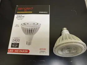 Sengled 1102060467 Led Par38 26w High Output E26 Std Screw Base 4000k Dimmable