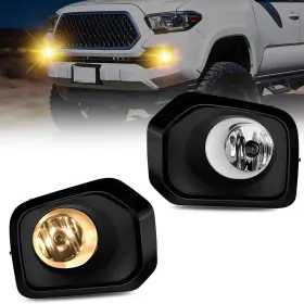 Ch-ty-917 Shocklight Fog Lights Assembly Kit Compatible With 2016-2023 Toyota Tacoma Sr Sr5 Mode