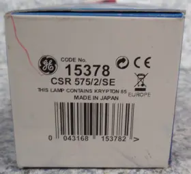 15378 Showbiz Ge Csr 575/2/se Metal Halide Lamp New
