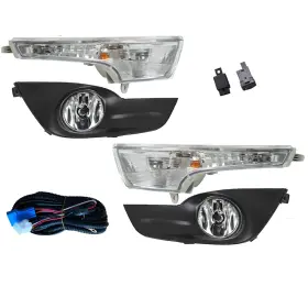 Shtlyh Ni2531118 Pair Fog Light And Corner Turn Signal Lamp With Wiring Fit For 2013-2015 Altima Ni