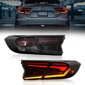 Tl009-1d Sinyato Indust Full Led Tail Lights For Honda Accord 2018 2019 2020 2021 2022 10th And 10.5th
