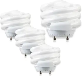 Gu24 Sleeklighting 850014716271 18watt T2 Spiral 2 Prong Light Bulbs Warm White - 2700k