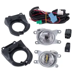 Sugasket 735415715866 Led Fog Lights Replacement For Toyota Corolla Cross 2022 2023 2024 Clear Lens