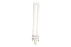 Sunlite 653703405025 Pack Of 10 9w Pl 2pin Single Ushaped Twin Tube G23 Plugin 2700k Warm Whi