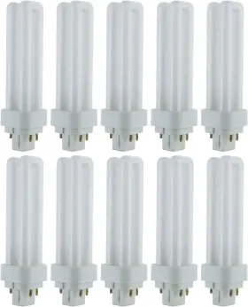 Sunlite Pld13/e/sp27k/10pk Pld13/e/sp30k Compact Fluorescent Pld 10 Pack 3000k - Warm White