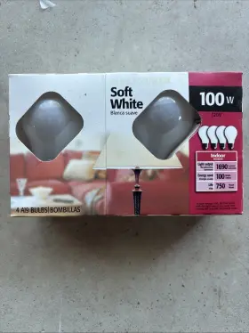 Sylvania 046135127700 / 100watt Light Bulbs - 1 Pack/4 Incandescent