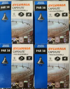 Sylvania 046135150012 4 Pack Capsylite Halogen Par 38 Light Bulb