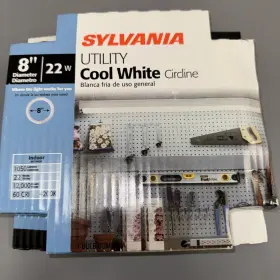 Fc8t9 Sylvania 046135201486 Utility Cool White Circline 8 Inch Indoor 22w P/n Fc8t9/cw/rp Nib