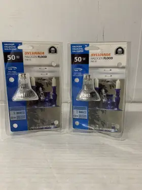 50w-par16-halogen Sylvania 046135590207 X2 -sylvania Flood Light 120v 50w Twist In Base-gu10 Lot Set