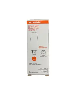 Gx24q-v Sylvania 046135750380 New- Substitube Dulux Led 3500k 120/277v Non-dimmable 4-pin